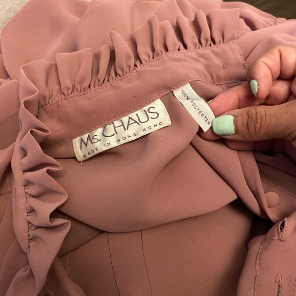 Vintage dusty rose prairie dress 👗💗 - Picture 8 of 8